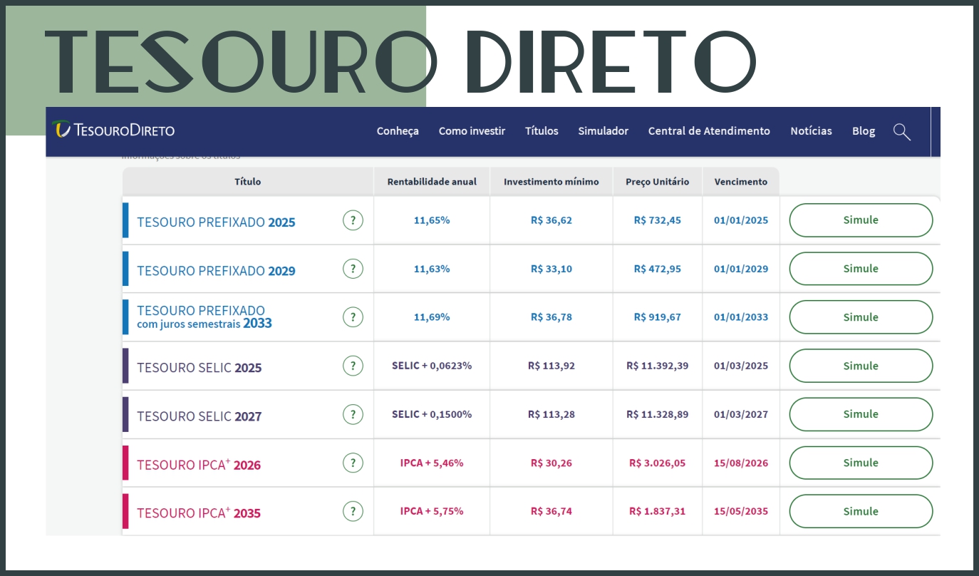 Tesouro Direto E Os Títulos Públicos Federais Bruna Odppes 5544